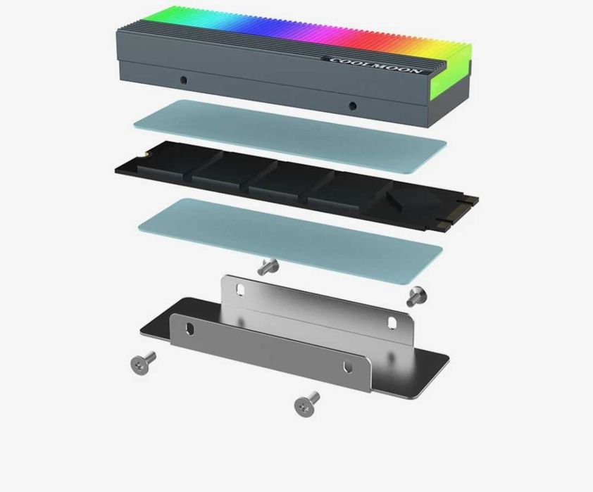 Охлаждение  для ssd M2