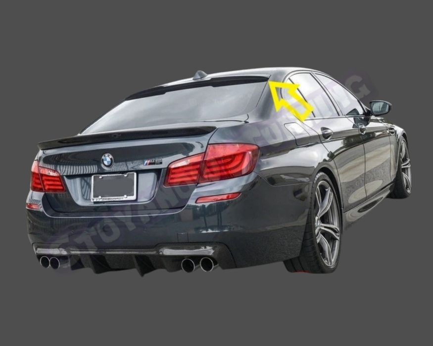 Спойлер за задно стъкло за БМВ Ф10 / BMW F10 Сенник тип Батман