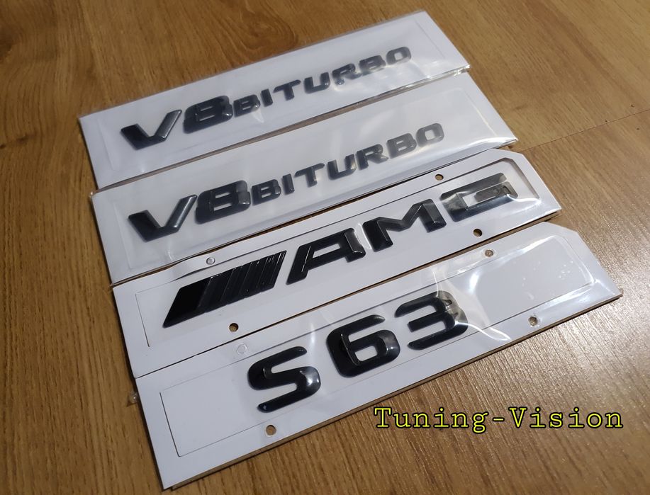 Емблема V8 Biturbo 4matic+ AMG GT63 AMG CLS63AMG X290 W218 W222