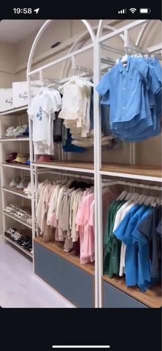 Полка, столик, айна, кресло сатам