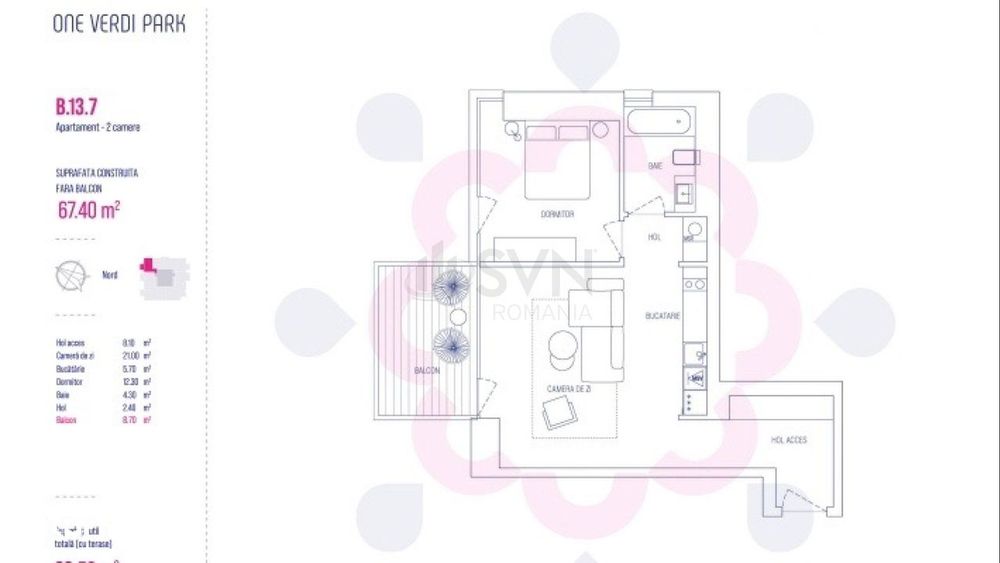 Apartament superb 2 camere Floreasca