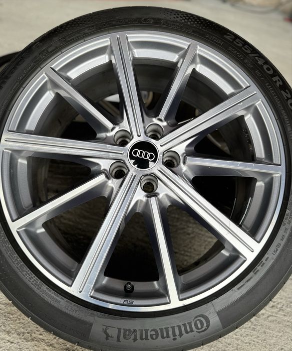 Jante Audi A6 R20 C8 A7 Originale RS Continental de vara 95%