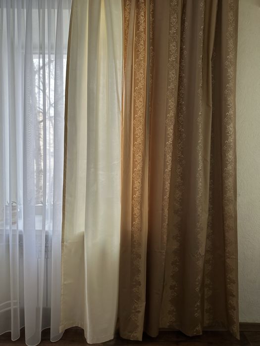 Продам шторы жаккардовые