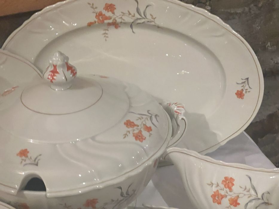 Сервиз за хранене за 6 души порцелан Altwasser 1939 г