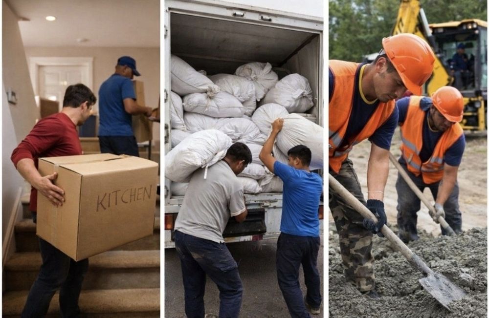 Mardikor kunlik ishchilar bor 24/7 Toshkent bo'ylab