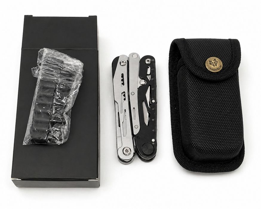 Ko‘p funksiyali multitool (pichoq + passatiжи) – sayohat va uy uchun!