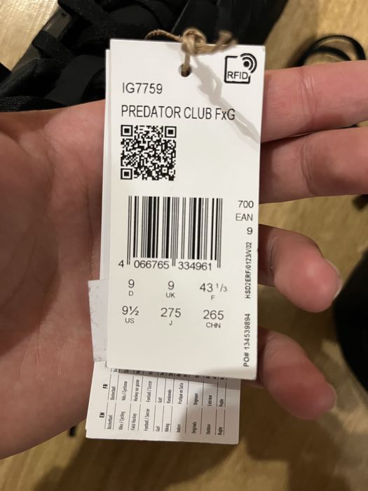 Adidas predator club