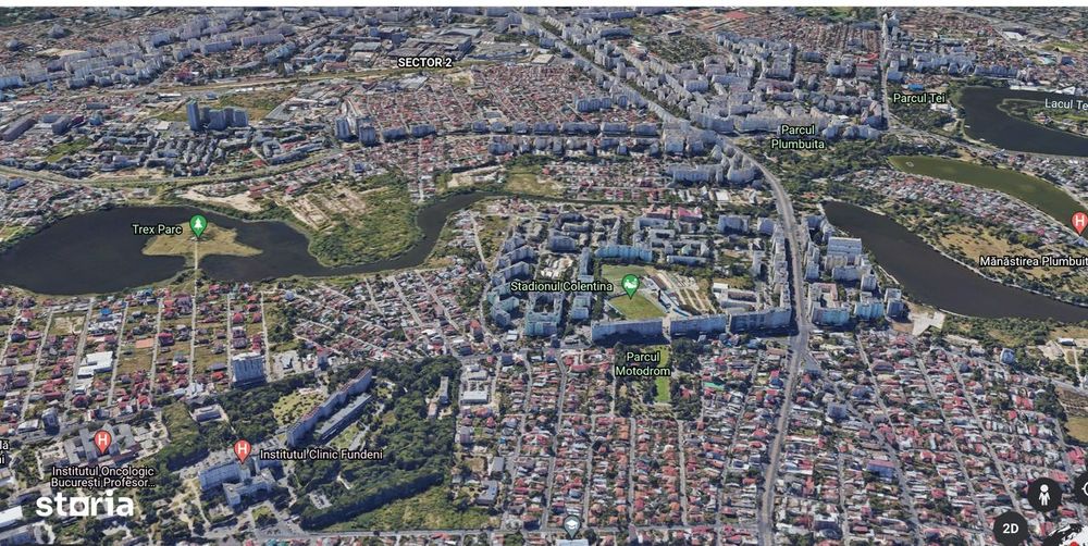 Teren 13836 mp dezvoltare zona Colentina Fundeni Plumbuita