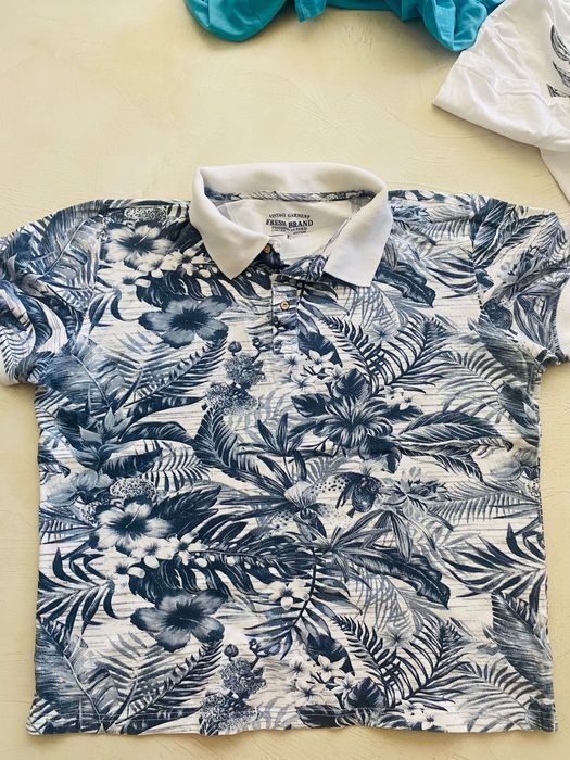 Маркови мъжки тениски Guess, Diesel, Fresh Brand, размер L slim fit