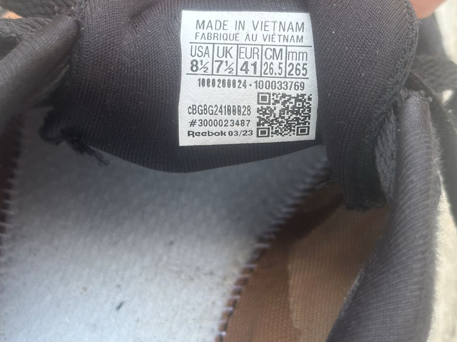 reebok оригинальные кроссовки