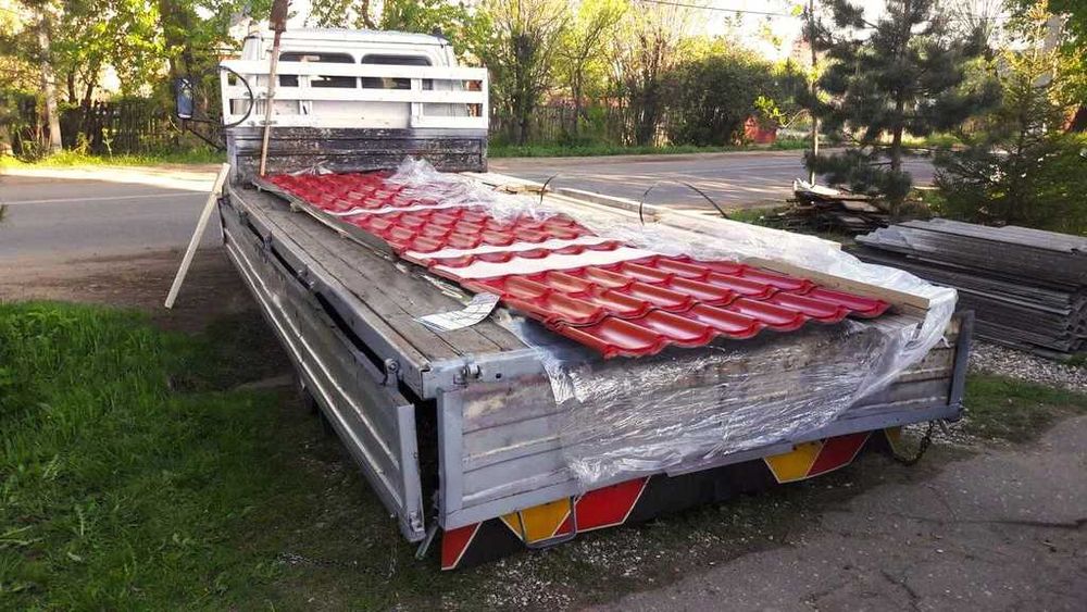 Шатыр кровля, металлочерепица