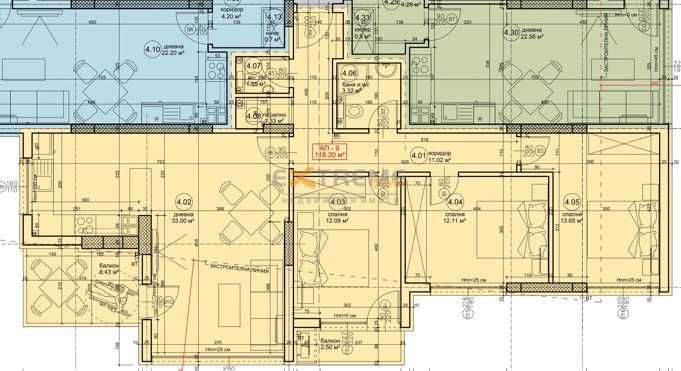 Продава се Четиристаен апартамент в Варна, Възраждане 4 - 142 кв.м за 1606 €/кв.м - Снимка #3