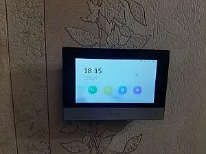 Устоновка IP  домофон