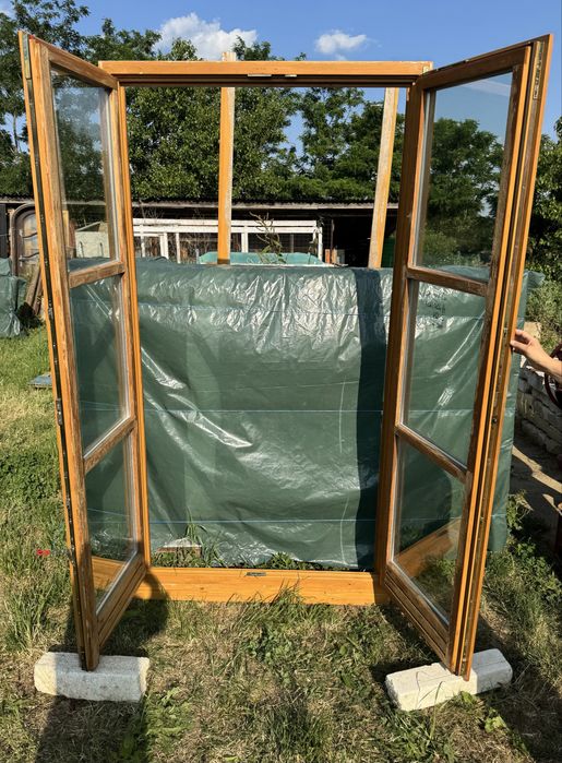 USA TERASA LEMN termopan balcon H 230 x L 124 Germania 4 buc Garantie