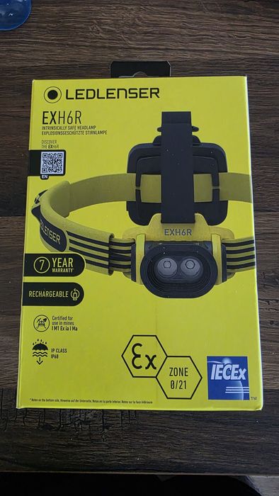 Lanterna cap Ledlenzer EXH6R