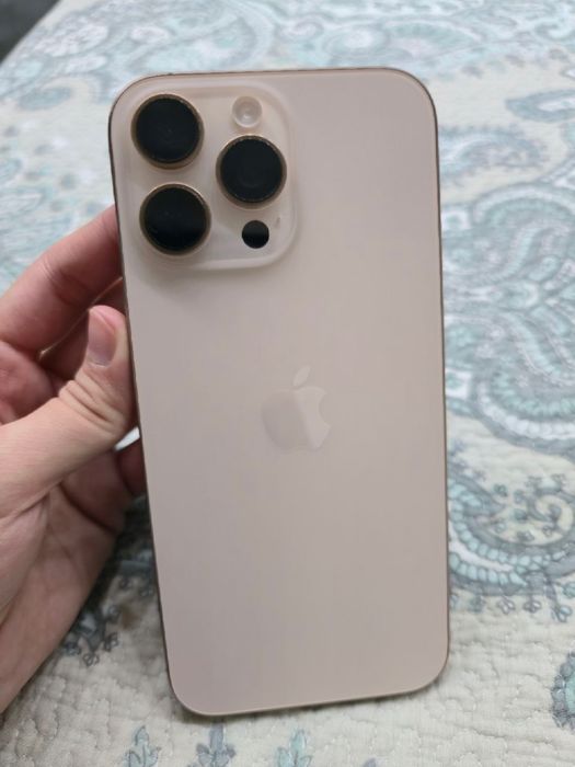 Iphone 16pro max gold 256