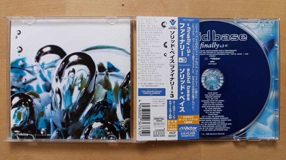 Cd Album Solid Base - Finally +3