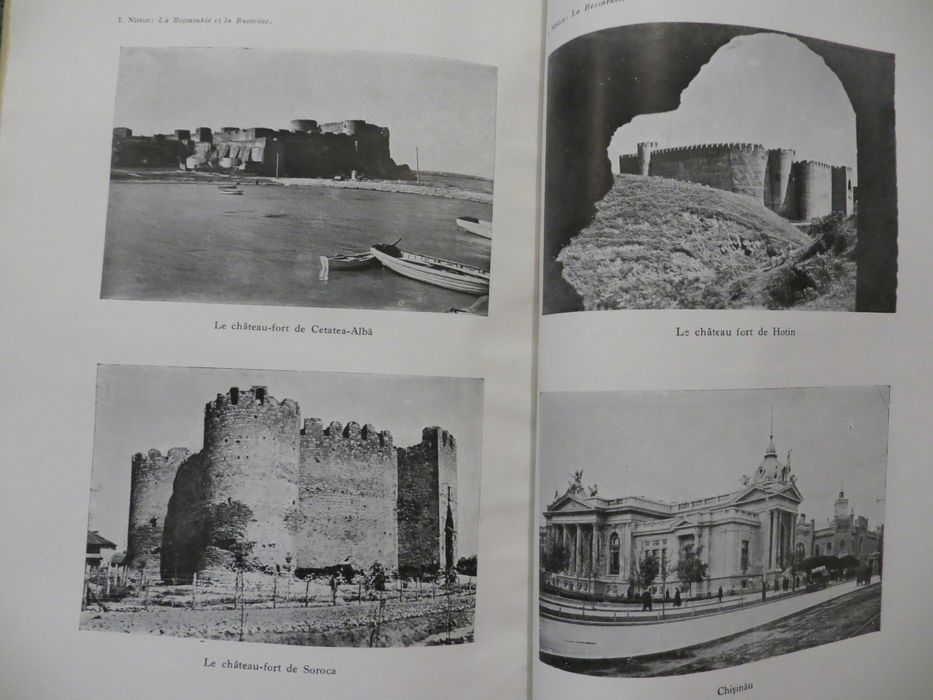 Basarabia si Bucovina / La Bessarabie et la Bucovine I.Nistor 1937