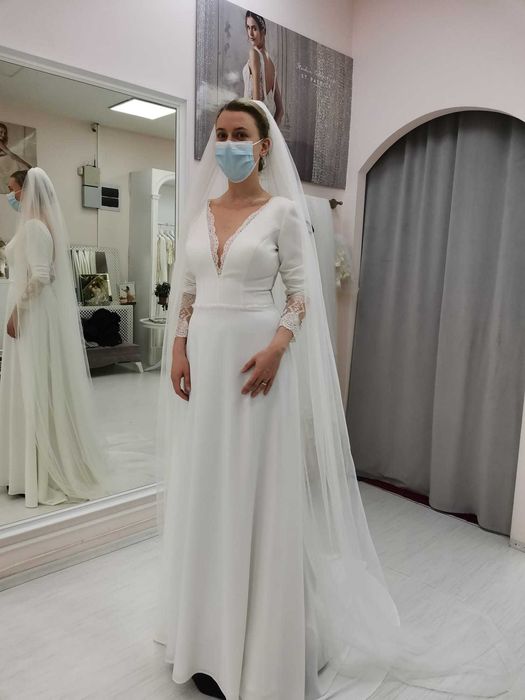 Rochie Mireasa- alba- Cluj-Napoca