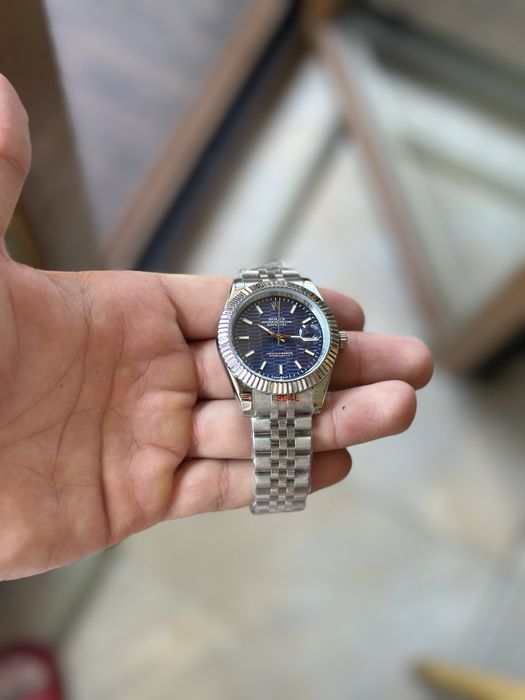 Rolex Datejust Blue Motif 41 mm