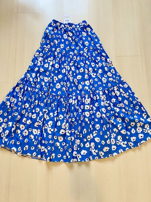 Fustă lungă ZARA,  din bumbac, măsura S