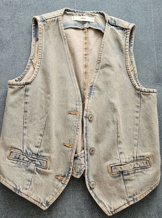 Vesta denim pentru dama
