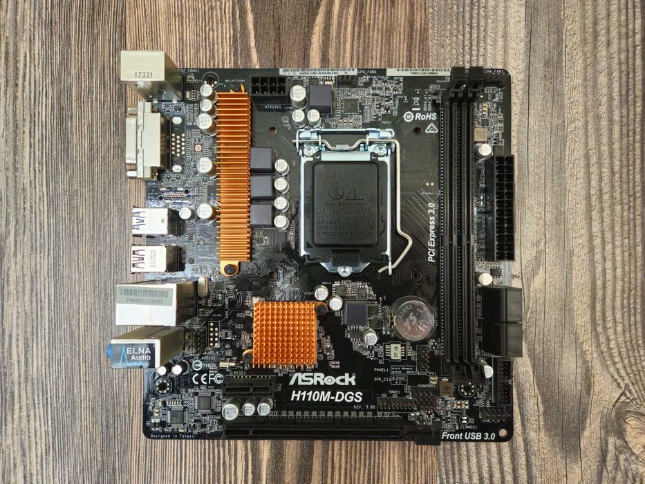 Материнская плата AsRock H110M-DGS
