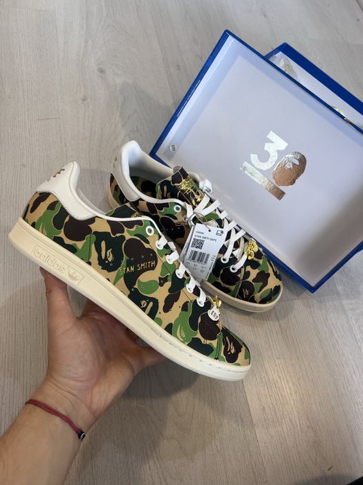 Adidas x Bape Stan Smith НОВО 42 , 42 2/3 , 43 44 a bathing ape aape
