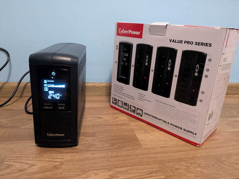 UPS CyberPower VP1000ELCD 1000VA Garantie Expira la 19 Sep 2028