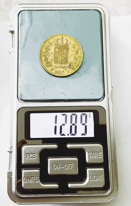 40 франка Луи XVIII 1818 W