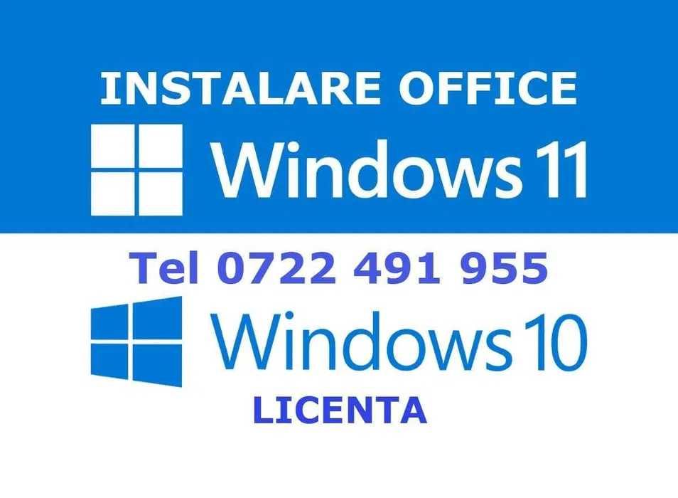 Instalări Windows 11*10 Office 2024 Imprimanta Licență  Jocuri Drivere
