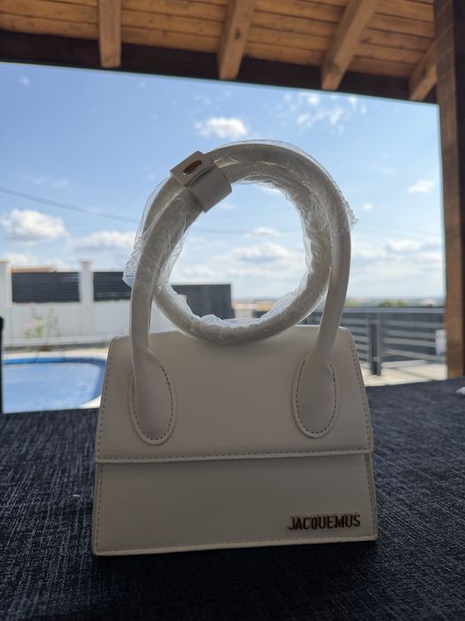 Дамска чанта JACQUEMUS – бяла