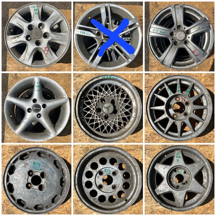 Продам диски литые разные