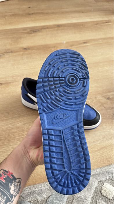 Jordan 1 Golf Low Royal Toe 45.5