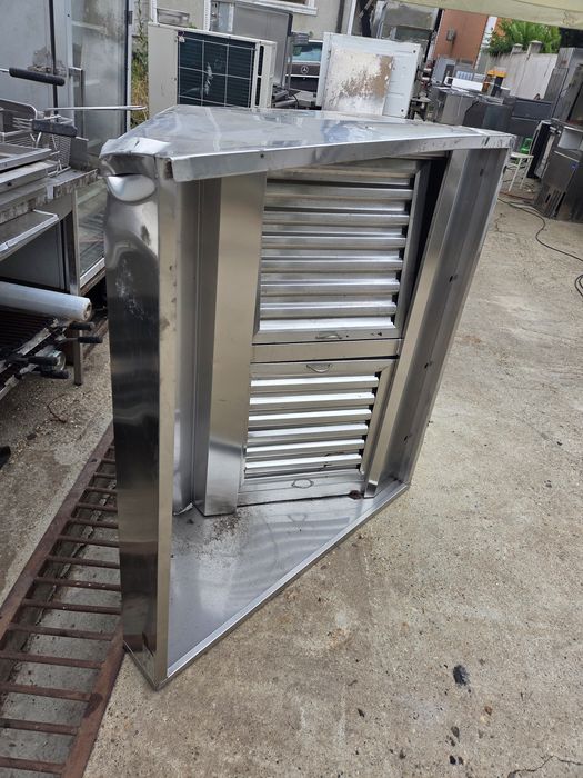 Hota inox cu filtre la.150-200 cm, inox gros