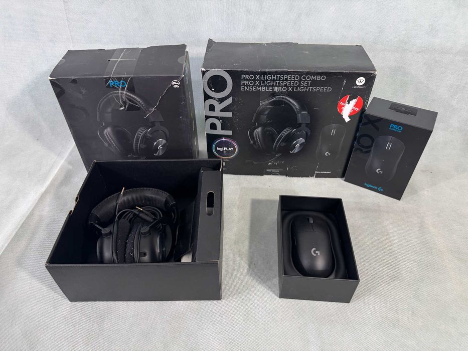Мишка Logitech G Pro X Superlight и Слушалки Logitech G Pro