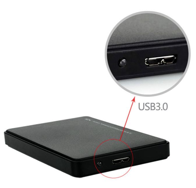 Корпус для Жесткого Диска 2.5" SATA External Case HDD USB 3.0 2.5