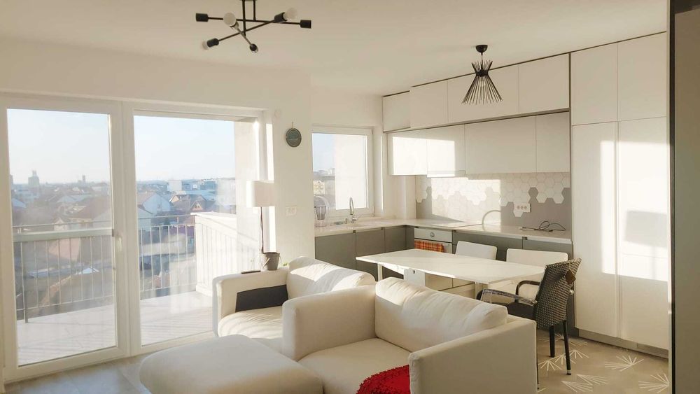 Apartament 2+1/2 camere de dat in chirie -  impecabil - Prima Shops - bloc nou - foarte spatios si luminos