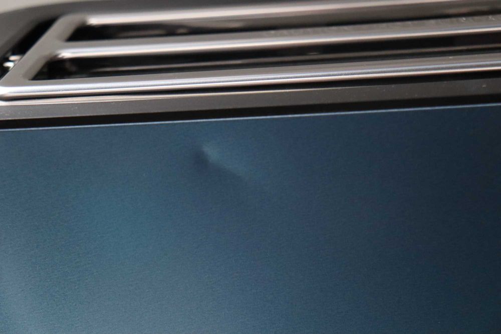 Тостер от неръждаема стомана Arendo, дълъг отвор, 4 филийки,