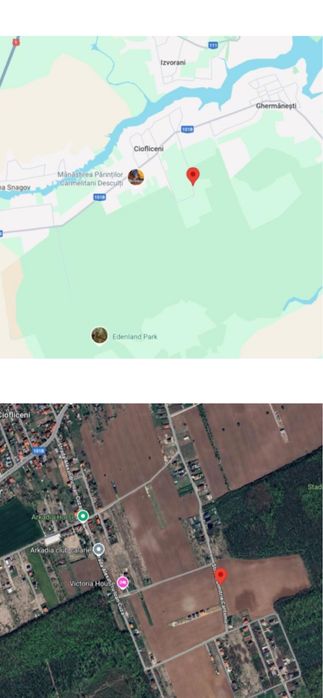 Vand teren Ciofliceni Snagov 844mp