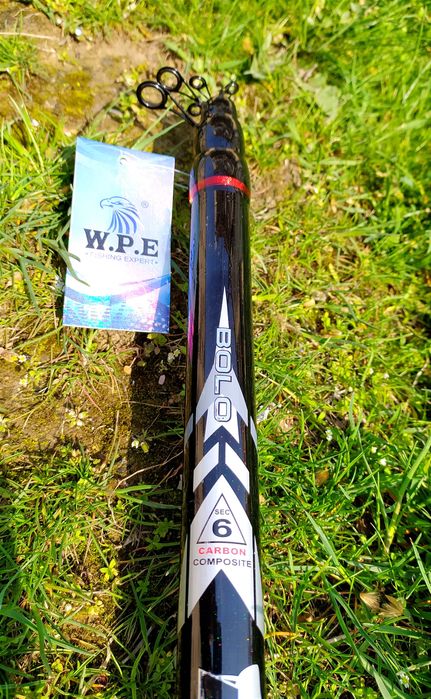 Удочка поплавочная болонская "WPE LAKE FISH" 6-метровая тест до-35гр