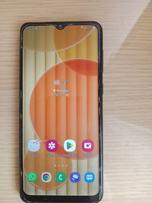Телефон Samsung galaxy A02.