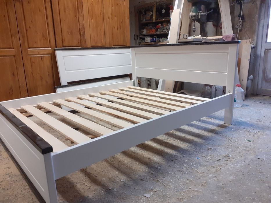 Pat lemn masiv din tei