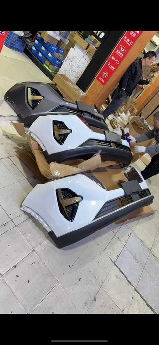 Chery Tiggo 7 pro передние бамперы в сборе чери тиго 7 про