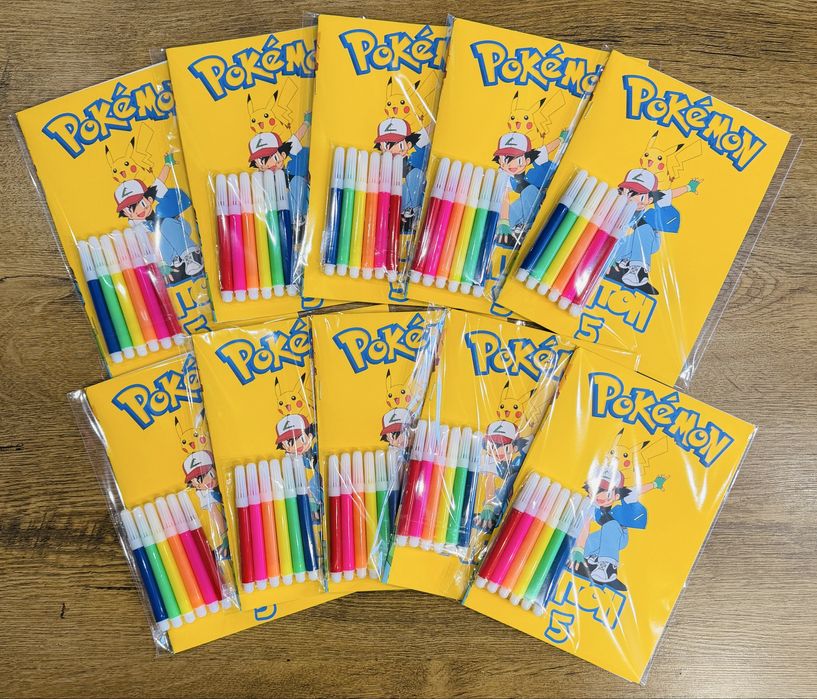 Персонализирани книжки за оцветяване Покемон Пикачу Pokemon Pikachu