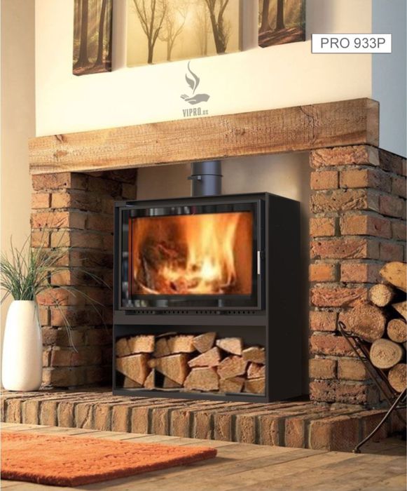 Камин “PRO-936P” в стиле минимализма,каминная топка,котёл,отопление