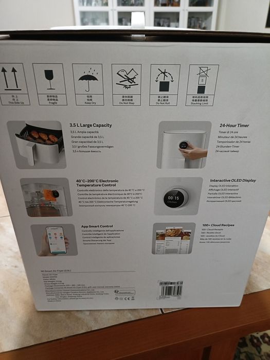 Friteuza cu aer cald XIAOMI Mi Smart Air Fryer BHR4849EU, 3.5l, 1500W