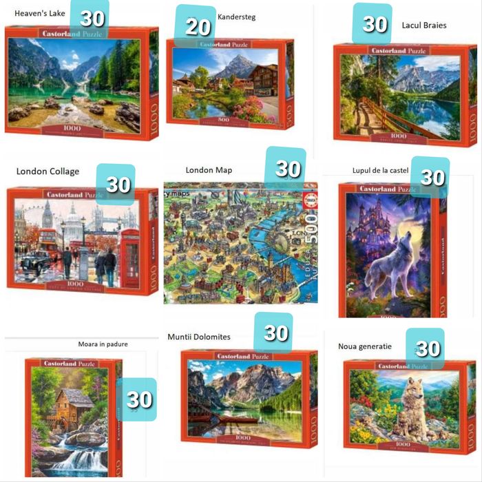 Vand puzzles 500-2000 piese