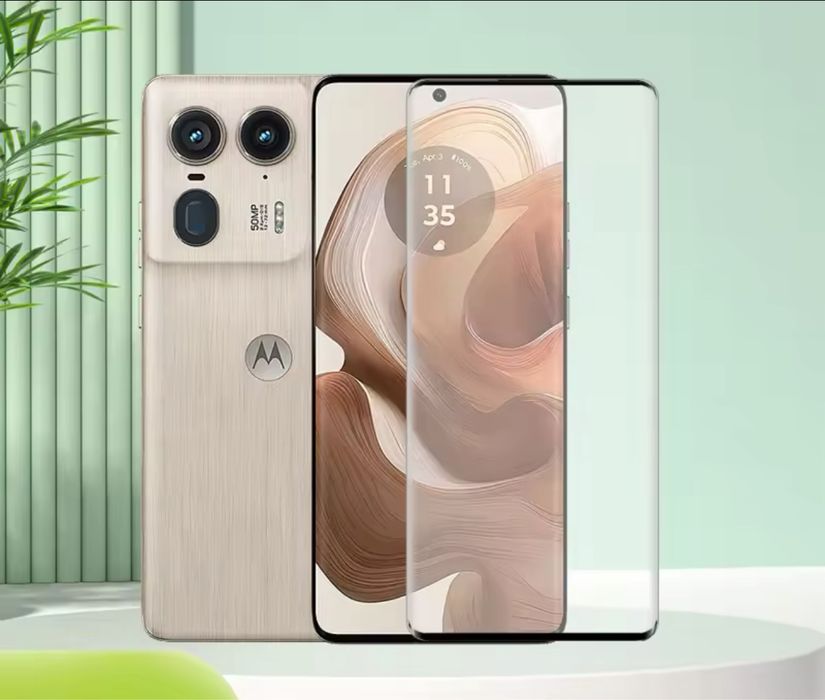 Folie sticla curbata 5D FULL GLUE Motorola Edge 50 Pro / Edge 50 Ultra