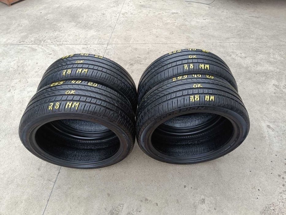 Doua anvelope vara 255 40 20 pirelli scorpion verde seal insid 7,8 mm